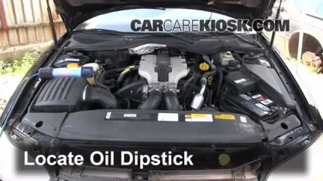 1999 Cadillac Catera 3.0L V6 Aceite Controlar nivel de aceite